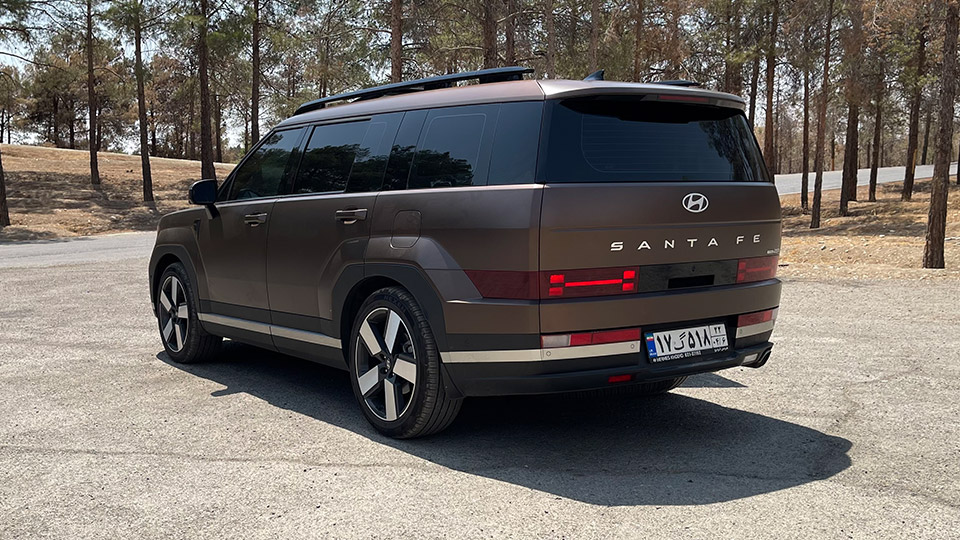 تست بررسی هیوندای سانتافه 2025 هرمس خودرو